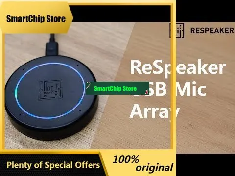 Фото Микрофонный массив SmCpReSpeaker USB Mic Array V2.0, Plug&Play, для Windows 10/8/7, Mac, Linux и Android №1
