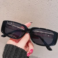 rbrovo 2022 square sunglasses for women luxury brand alloy eyewear womenmen gradient elegant glasses female small gafas de sol
