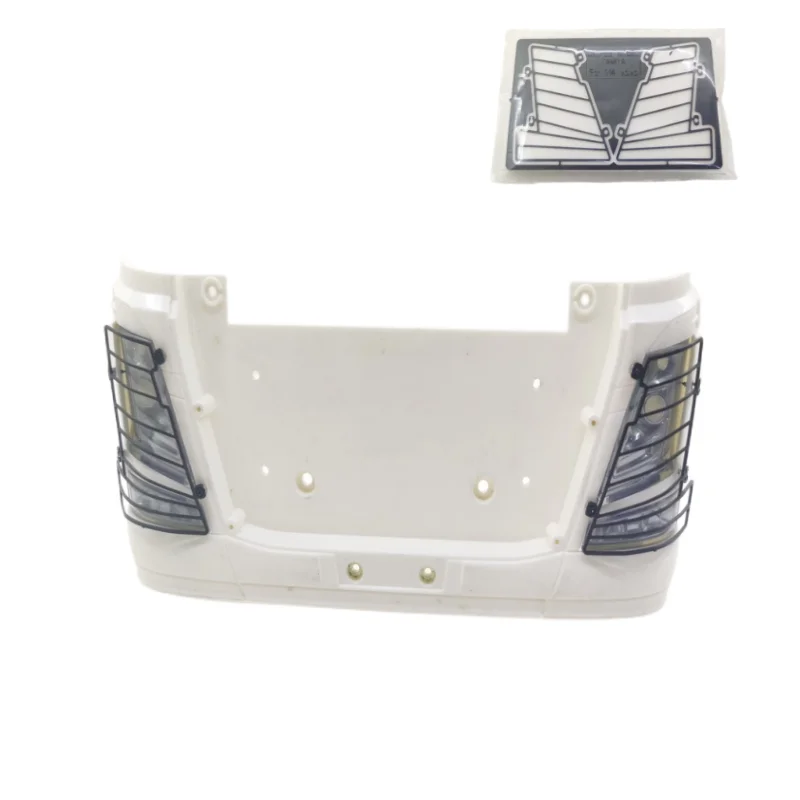

Front Light Protective Cover Metal Lampshade for 1/14 Tamiya 56360 Volvo F16 RC Truck Tractor Modification DIY Parts