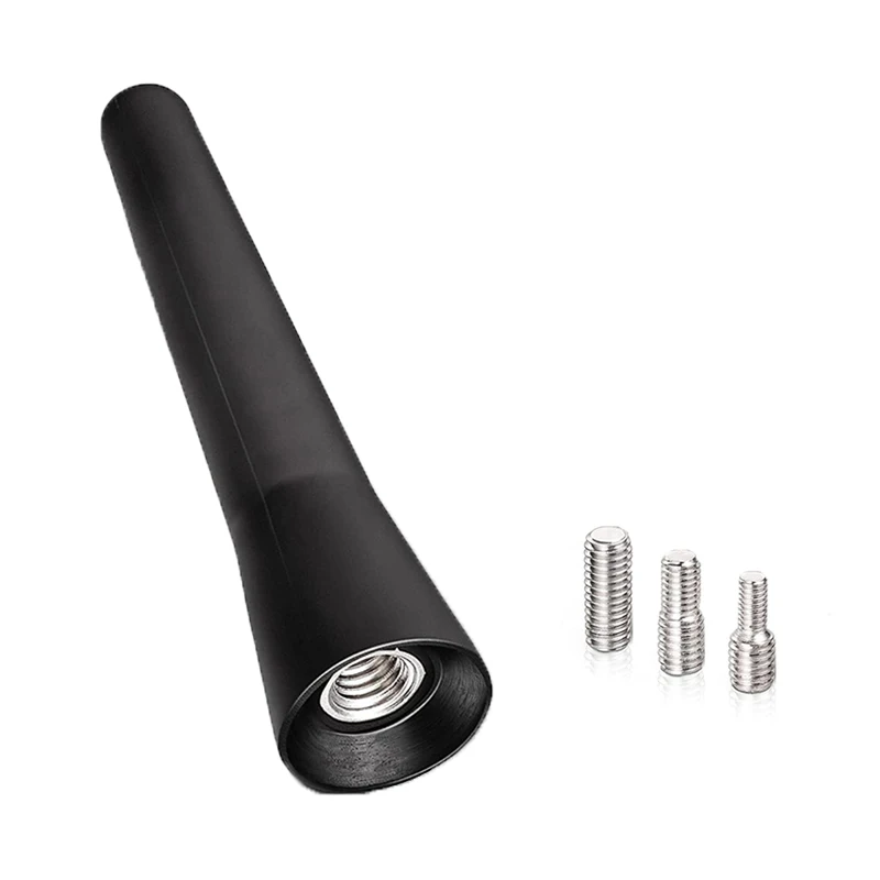 Roof Mount Fm Am Dab Black 6.5cm Length Auto Universal With Screws Car Antenna Mini Short Vehicle Accessories