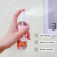 100ml cartoon summer cooling spray student outdoor training cooling spray artifact refrigeration portable cooling agent