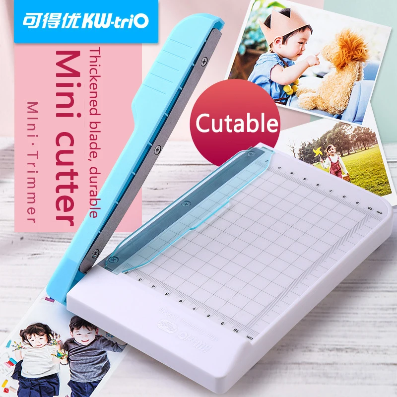 

Kw-trio 13933 Small Paper Cutter Photo Cutter Mini Cutter Photo Cutter Convenient For Cutting Card Film