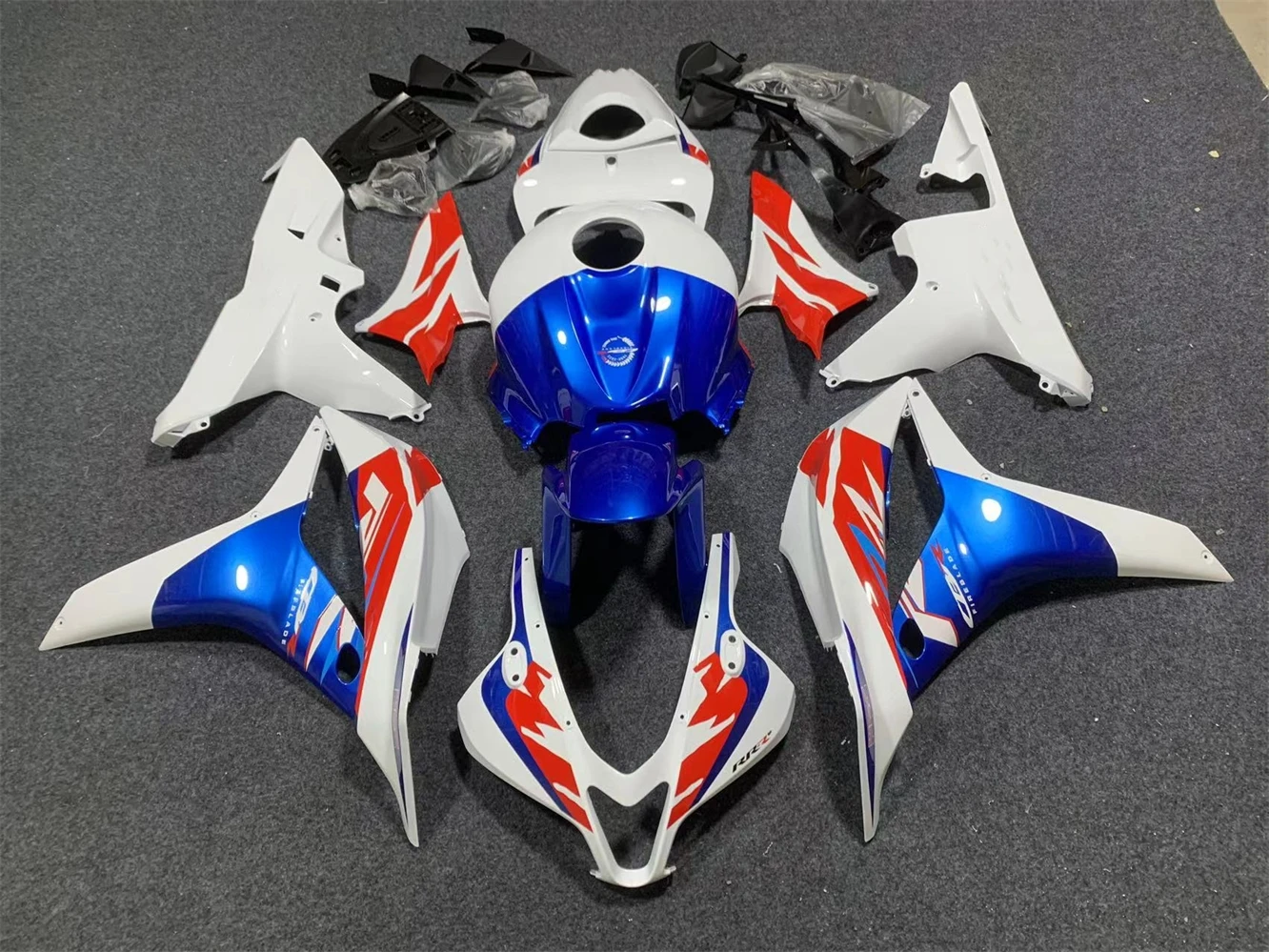 Обтекатель для мотоцикла подходит CBR600RR F5 2007 2008 CBR600 07 08 обтекатель синий красный