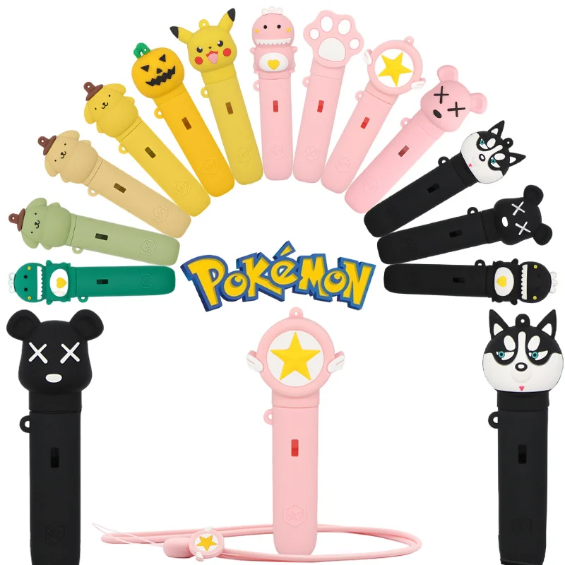 

Kawaii Anime Pokemon Pikachu Charmander Relx Fifth Generation Style Silica Gel Kawaii Cigarette Protective Shell Accessories