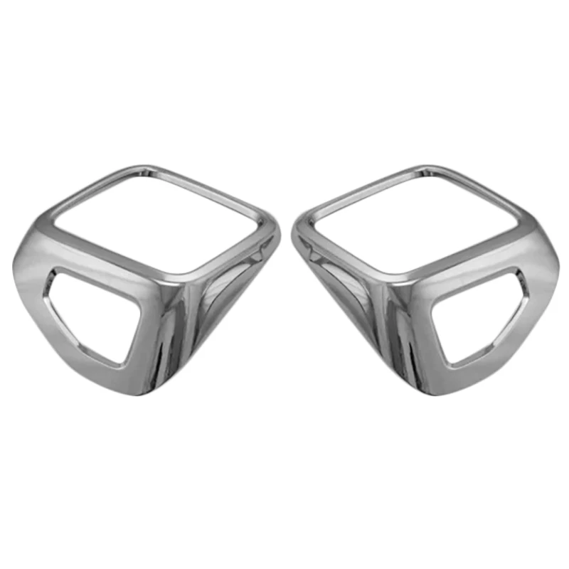 

Глянцевая хромированная накладка на заднюю фару автомобиля, декоративная накладка на заднюю фару для Jeep Renegade 2015, 2016, 2017, 2018