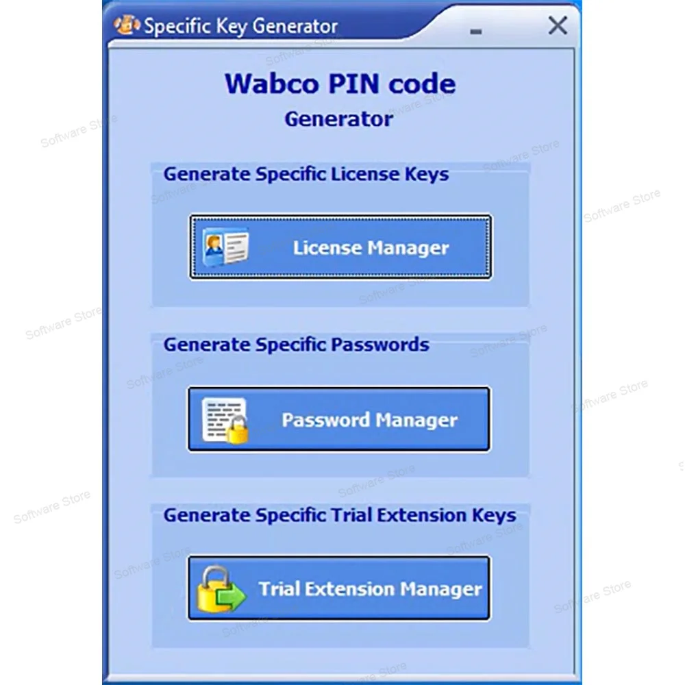 Диагностическое программное обеспечение keygen для прицепа грузовика автобуса Wabco