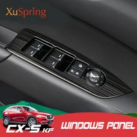 for mazda cx 5 cx5 2017 2018 2019 2020 2021 kf lhd car window switch adjustment knob panel cover trim stickers strips garnish