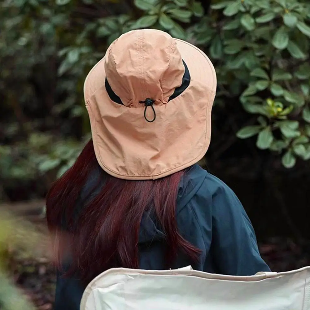 Летняя Солнцезащитная шляпа S9J5 дышащая быстросохнущая шапка с защитой от УФ