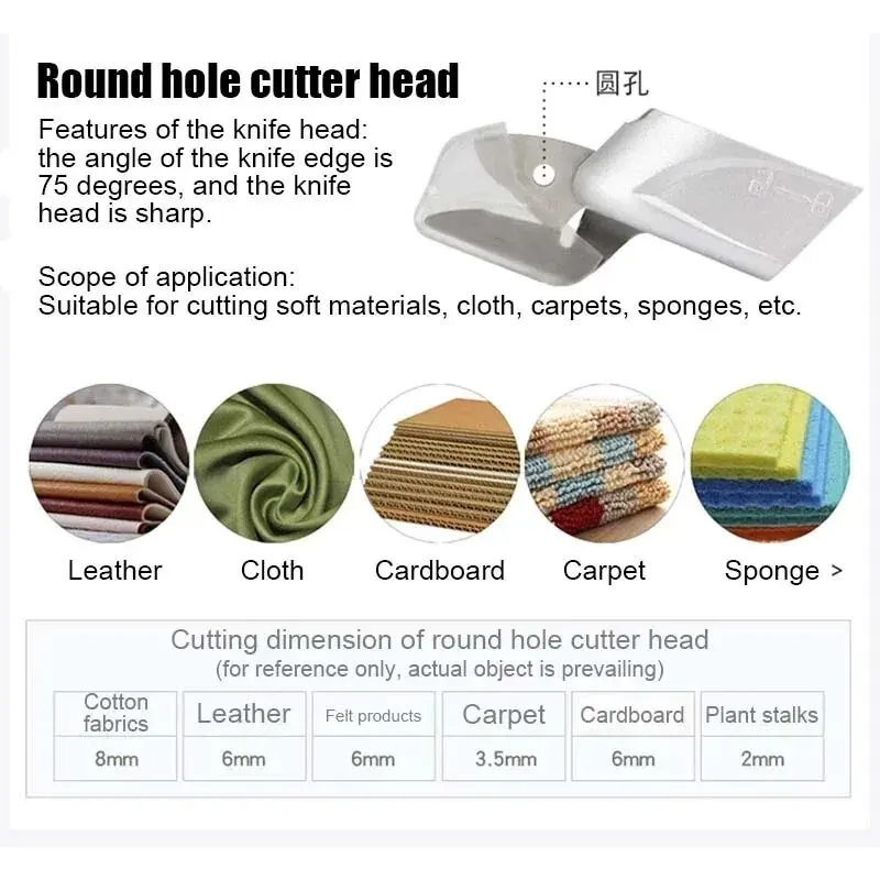 Многофункциональные Электрические Ножницы Для Шитья Кожи Резки Ткани Diy