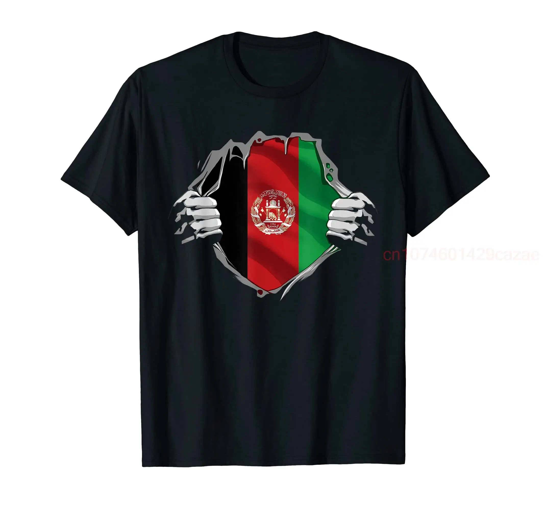 

100% Cotton Super Afghan Heritage Proud Afghanistan Roots Flag T-Shirt MEN WOMEN UNISEX T Shirts Size S-6XL