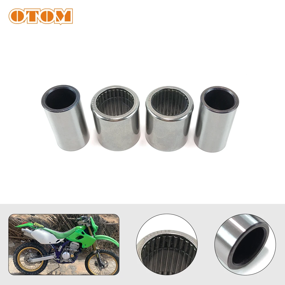 OTOM набор игольчатых роликовых подшипников для мотоцикла KAWASAKI KLX250R KLX300 KX125 KX250 KX500 42036-1064 92046-1128