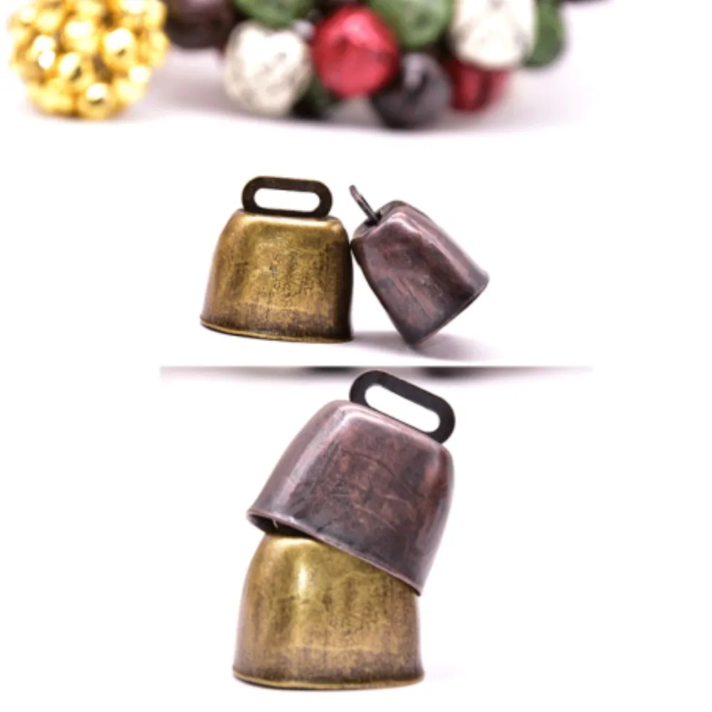 

Cow Horse Sheep Grazing Copper Bells Farm Metal Thicken Anti-Lost Copper Bell Loud Crisp Spread Farther Prevent Loss колокольчик