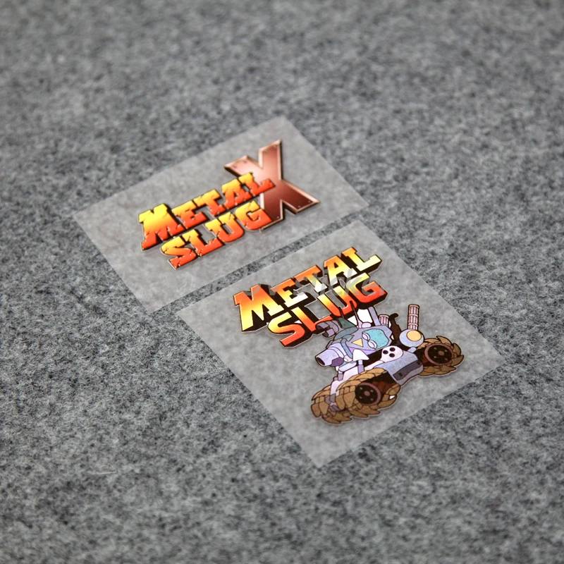 

Classic Game Metal Slug Logo Sticker for Die-cut Decals for Game Consoles, Laptops, Mobile Phones, Motorcycle Helmets