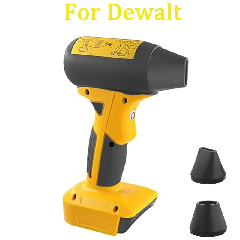 

Портативный Турбовентилятор Mini Jet для Makita/Dewalt/Milwaukee/Bosch, литий-ионный аккумулятор 18 в, 4-скоростной беспроводной ручной вентилятор