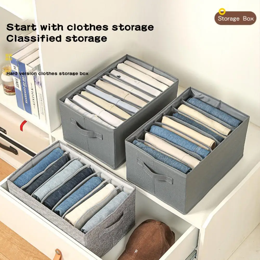 

Pants T-shirt Baby Wardrobe Clothes Separator Drawers Organizer Box Foldable Jeans Pants T-shirt Cabinet Drawer Socks