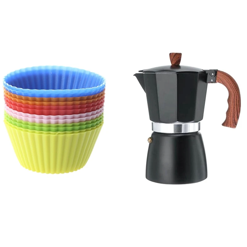 

12 шт., силиконовые формочки для кексов и хлеба, 150 мл