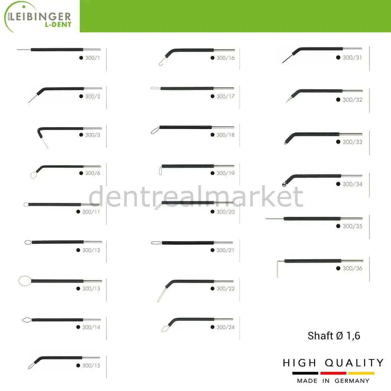 

Otto Радиочастотное хирургическое устройство электроды-вал 1,6 мм