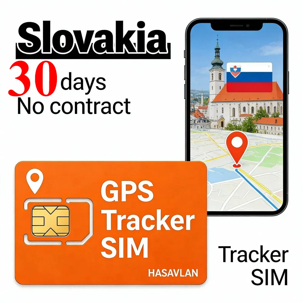 Фото 4G SIM-карта-трекер, без контракта, 30 МБ/30 дней, Tri-cut 2G/3G/4G LTE GPRS M2M IoT для TK905 ST-902, ZOVAGOLO СЛОВАКИЯ №2