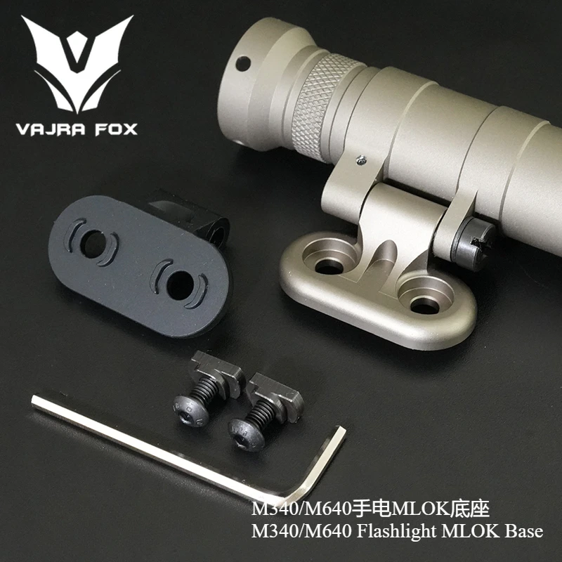 SOTAC Tactical RM45 Off Set Mount Airsoft Weapon Light M340 M640 M640DF Металлическое крепление с ЧПУ для M-LOK Outdoor