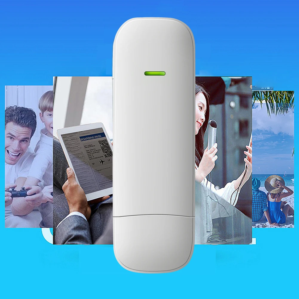

Wireless Router Portable WiFi 150Mbps Download WiFi Dongle Network Adapter for Indoor Outdoor Home Office
