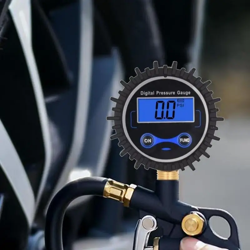 Цифровой манометр для шин Многоцелевой цифровой Автомобильный Практичный