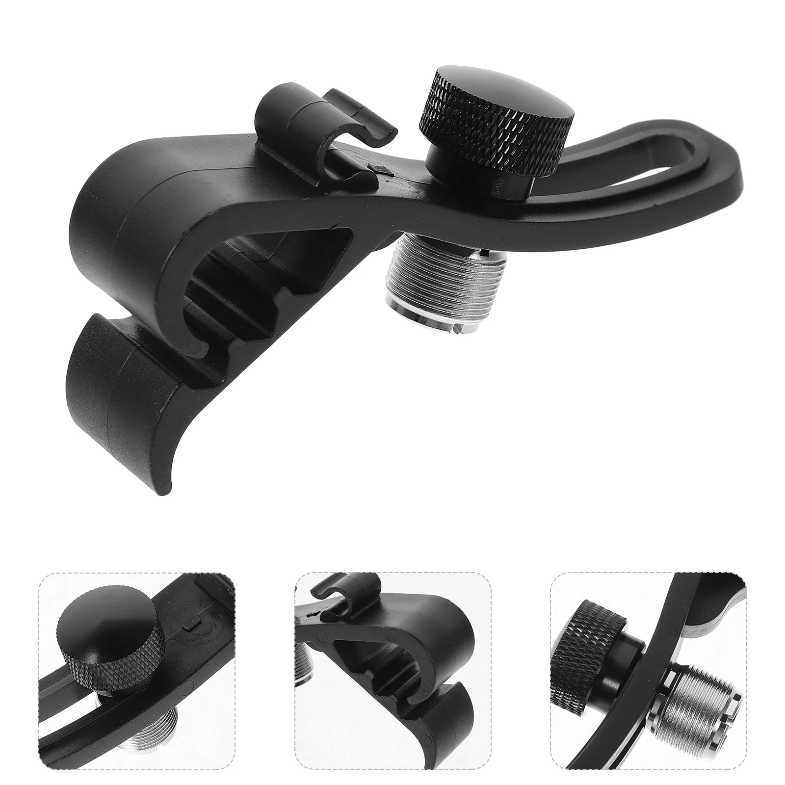 

Drum Clamp Mic Rim Snare Mount Lip Gloss Holder Component Clip Adjustable Stand