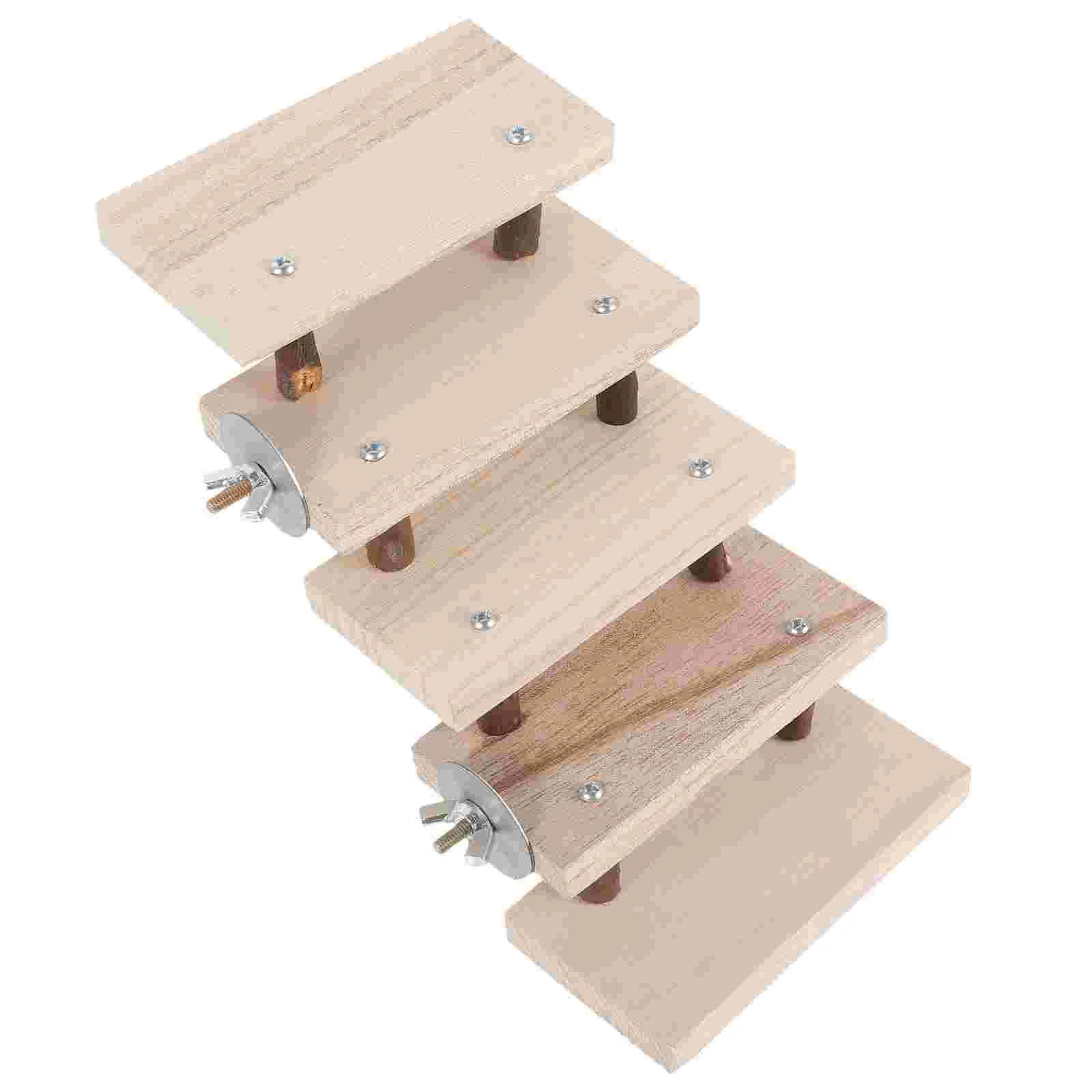 

Hamster Climbing Ladder Small Animal Chinchilla Training Platform Toy Parrot Toys