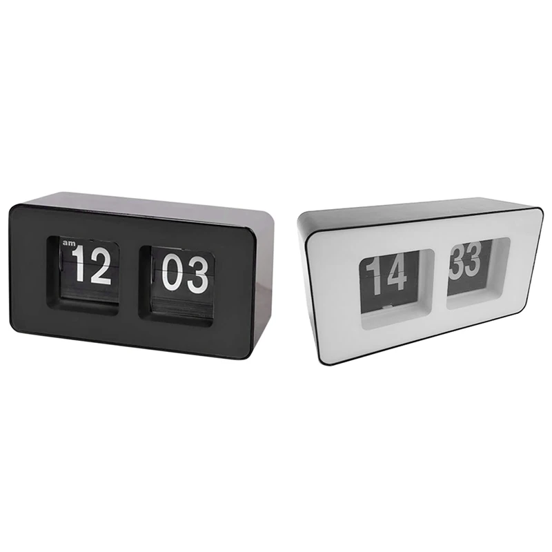 

Automatic Flip Clock,Digital Page Down Clock,For Family Bedroom 1 PCS