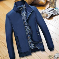 2022 spring new light luxury jacket men casual comfortable fashion top coat all match boutique fashion clothing simple style