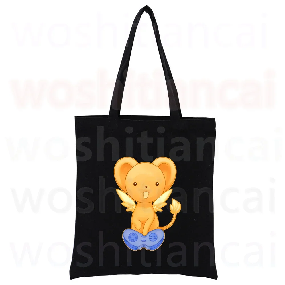 Сакура волшебная девушка косплей аниме карточка каптор шоппинг Холщовая Сумка