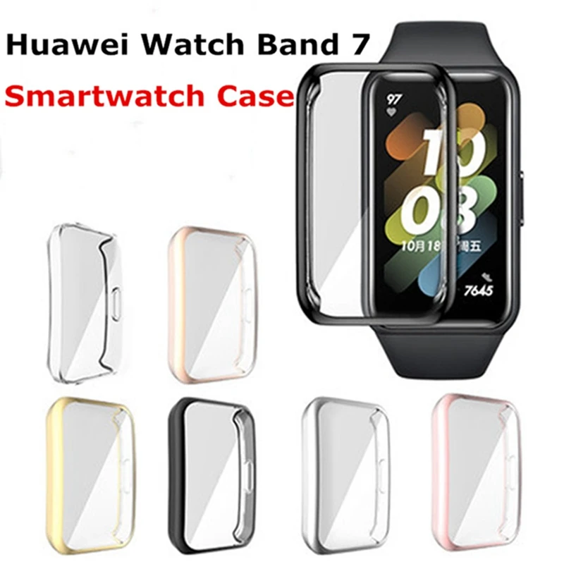 Защитный чехол для экрана Huawei Watch Band 7 Smartwatch силиконовый Бампер Чехол часов |