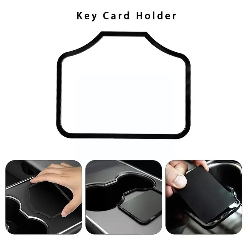 

for Tesla Model 3 Y Key Card Sticker Start Fixed Non-slip Limit Card Sticker Decoration for Tesla Model 3 Y Accessories V0N9