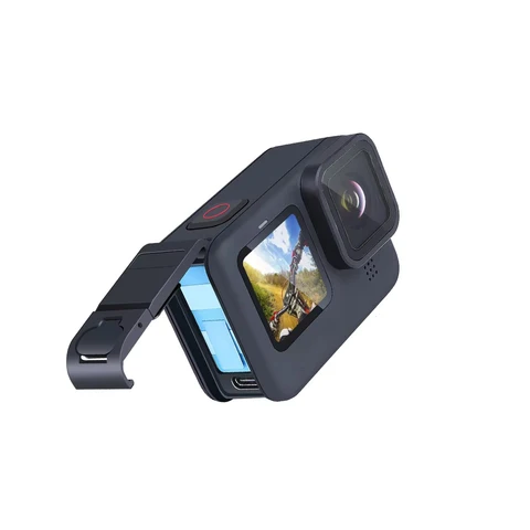 Алюминиевая боковая крышка для GoPro 9 10 11 12 13 черная