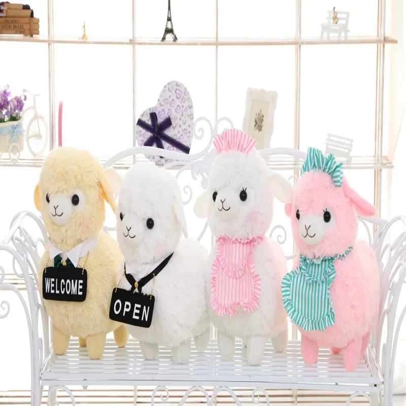 45 см овечья пара кафе горничная альпака трава искусственная глина талисманы