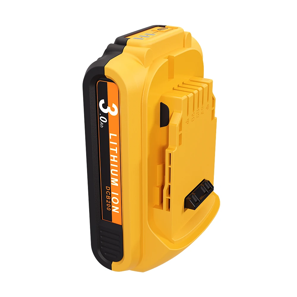 Литиевая сменная батарея Turpow DCB200 20 в 6000 мАч для DeWalt 18 DCB184 DCB182 DCB180 DCB181 DCB201 DCB206 L50 -