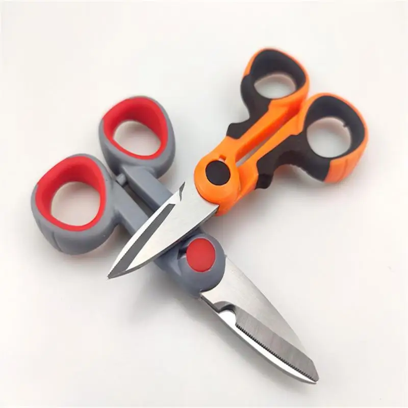 Новые ножницы из высокоуглеродистой стали бытовые инструменты для электрика