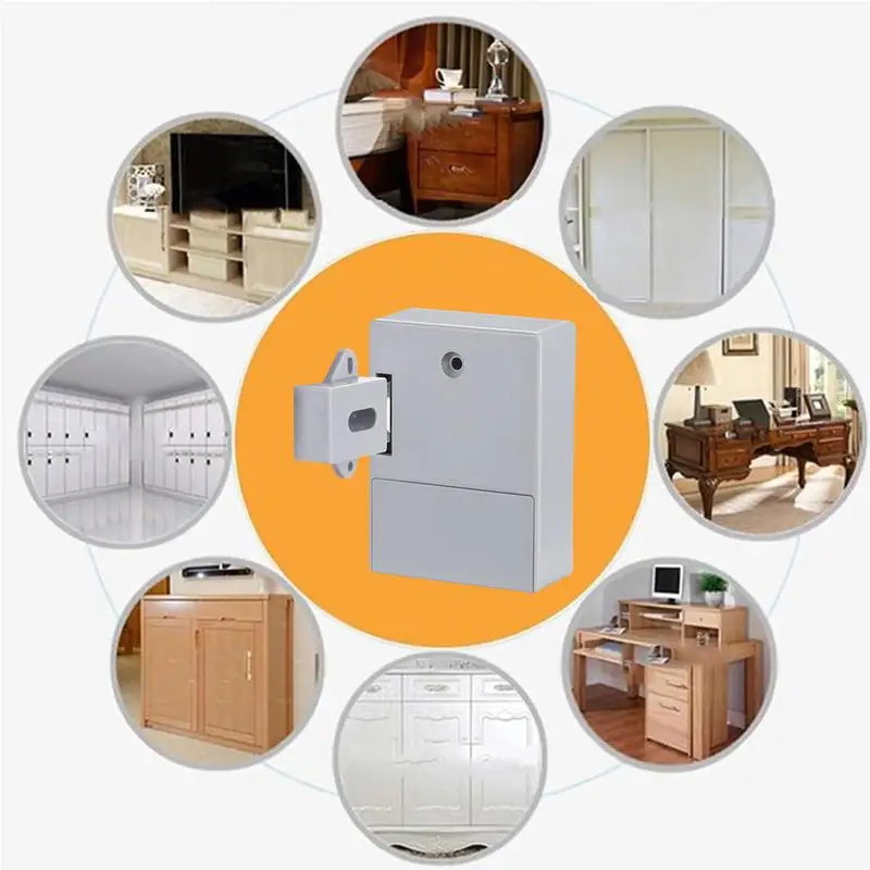 Невидимый замок для шкафа умный ящика сделай сам с выдвижной защелкой защитный