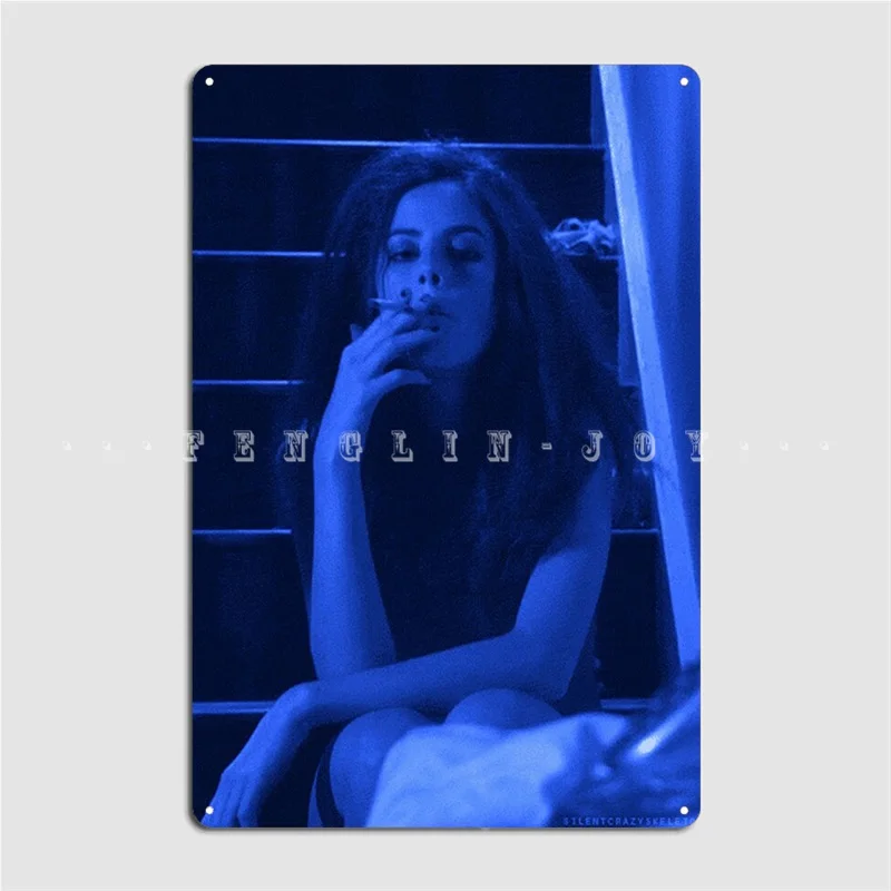 

Effy In Blue Metal Sign Cinema Garage Custom Wall Decor Club Bar Tin Sign Poster