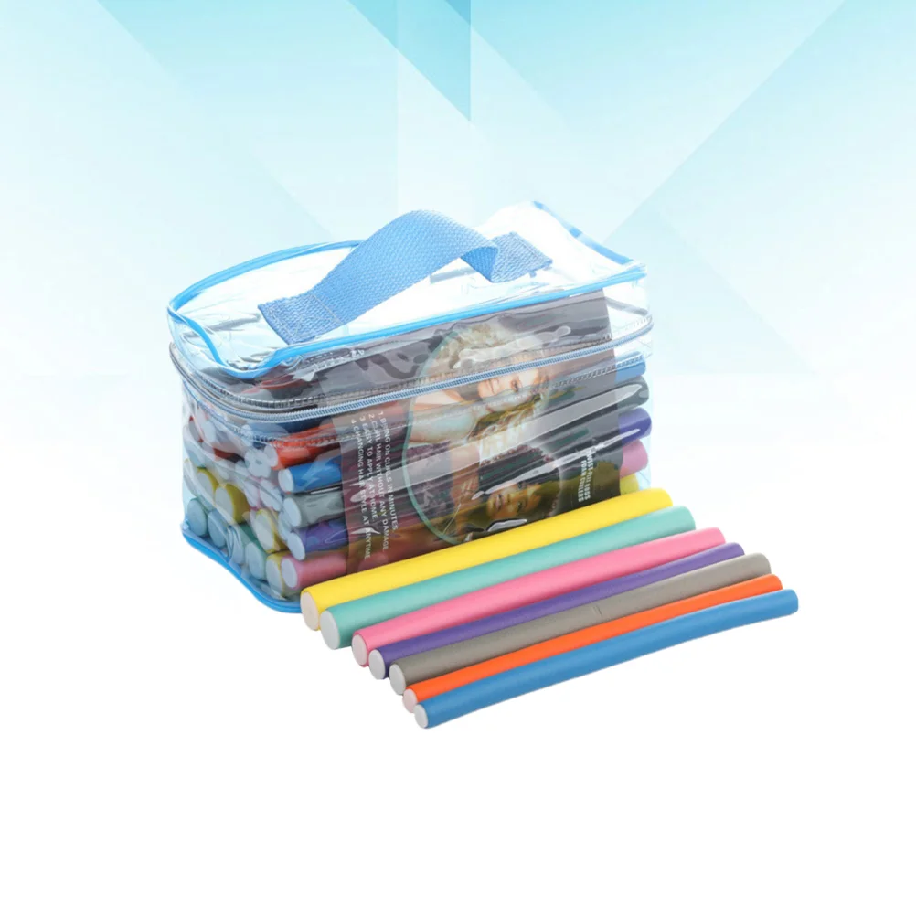 

42pcs One Set Rubber Hair Curlers Practical Hair Styling Roller Hair Curlers Hairdressing Tools