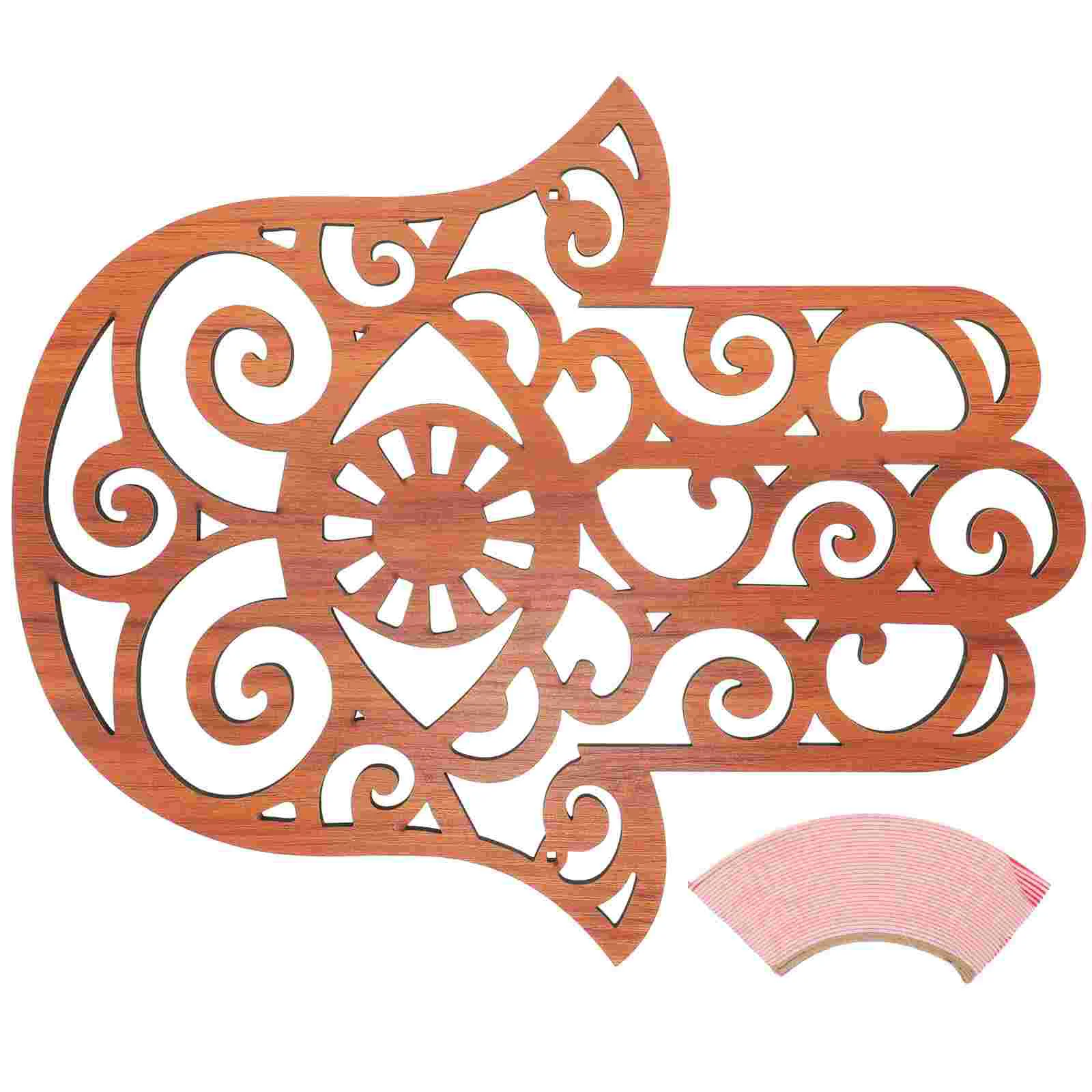 Настенное украшение для дома от сглаза рука Хамсы висит пальмового орнамента