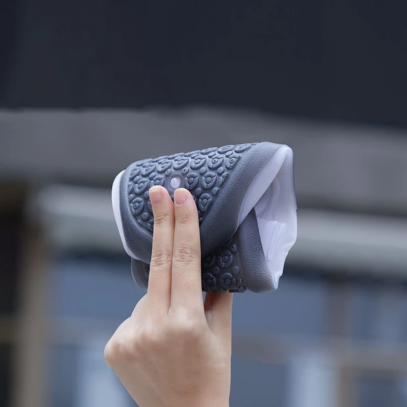 Waterproof Boot Sneakers Covers Shoe Unisex Anti-slip Covershoes Accessories Washable With Button White Durable Shoe Covers