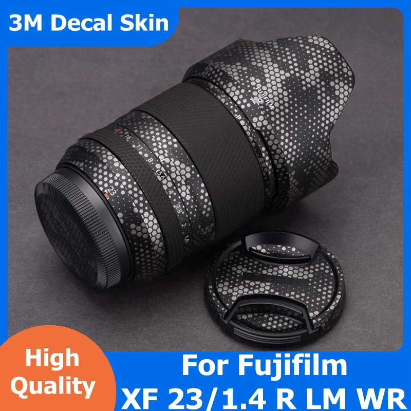 

For Fuji Fujifilm XF 23mm F1.4 R LM WR Decal Skin Vinyl Wrap Film Camera Lens Body Protective Sticker Coat 1.4/23 23/1.4 XF23