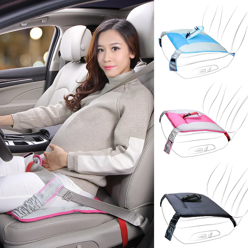 

Car Seat Cushion Belt for Maternity Safety Seat Cushion Safety Protection Prenatal Care Belly Belt Adjuster Anti-Skidding Mat