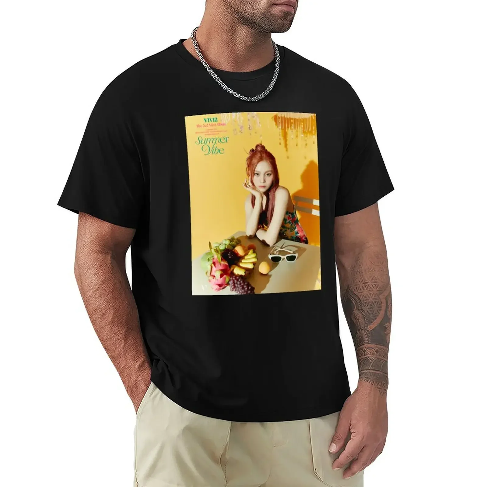Футболка VIVIZ UMJI - SUMMER VIBE летняя мужская футболка большого размера Лидер продаж