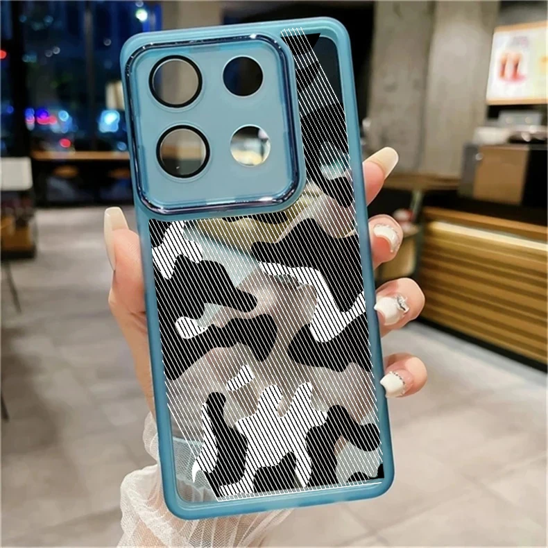 Силиконовый прозрачный мягкий чехол для защиты объектива Itel P65 P55 A50 A70 RS4 S23 Plus S24 4G