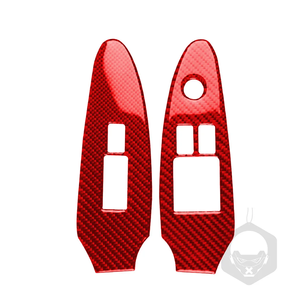 

Fit For NISSAN 370Z Z34 2009-2020 Carbon Fiber Car Window Switch Panel Cover Trim Right-Hand Drive Interior Parts