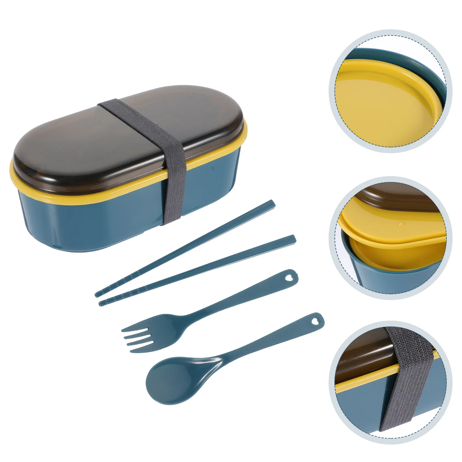 

Portable Office Worker Bento Box Double Layer Bento Box Lunch Case