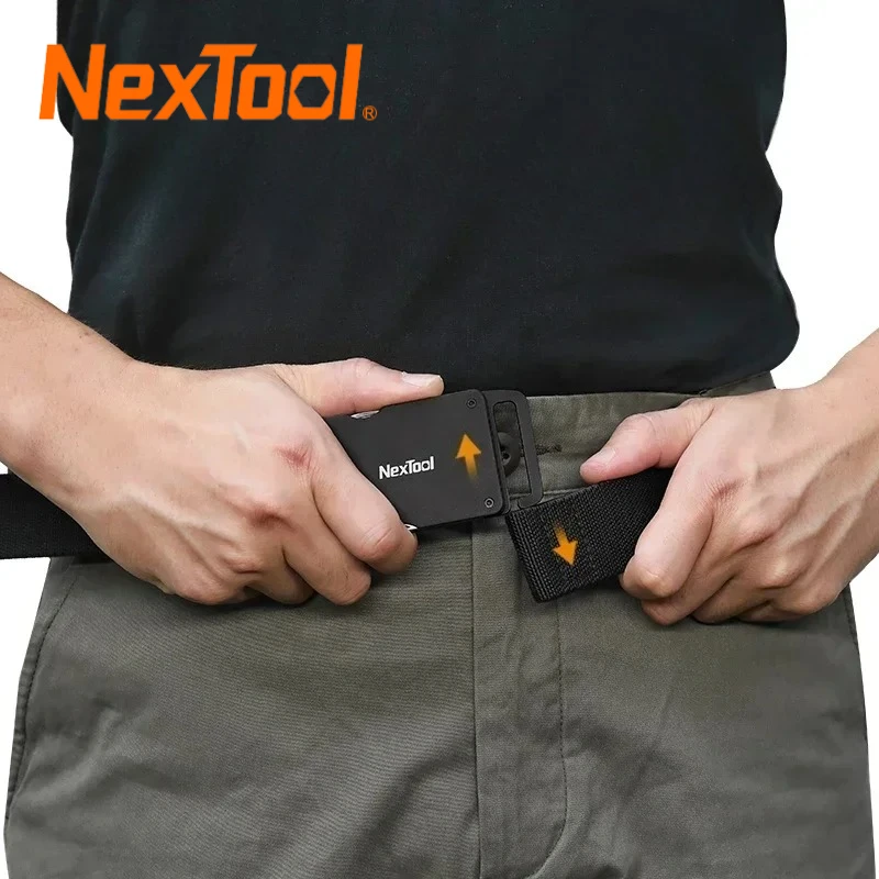 Фото Многофункциональный поясной инструмент NexTool P50: отвертки, ножницы, напильник, инструмент для извлечения SIM-карты, для мужчин №1