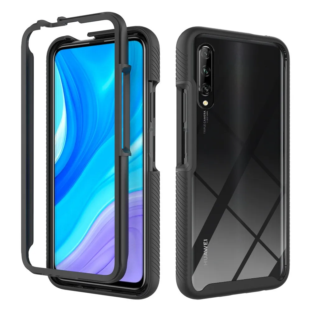 

Case for Huawei Y9S Y9A Y7A Nova 8 9 SE P smart 2021 2020 9X Rugged Shockproof Clear Bumper Cover 360 Degree Full Body Cover