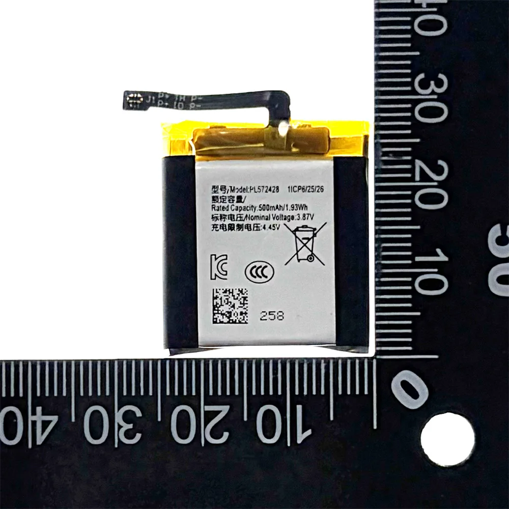 Фото Сменный аккумулятор PL572428 3.87V 700mAh для умных часов Huami Amazfit T-REX 2 / T-REX Ultra A2169 + инструменты №3